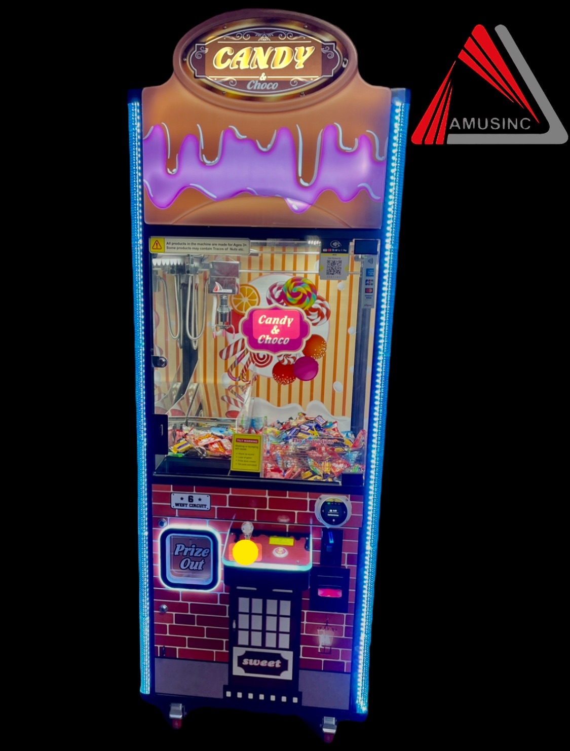 Candy & Choco Claw Machine
