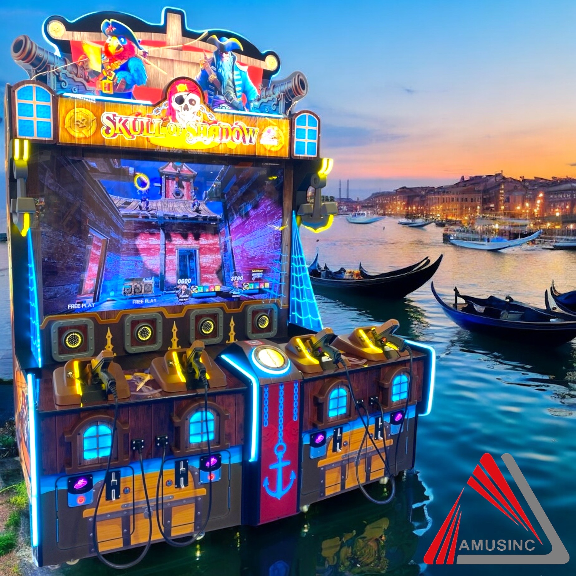 Skull & Cannon Pirate Game